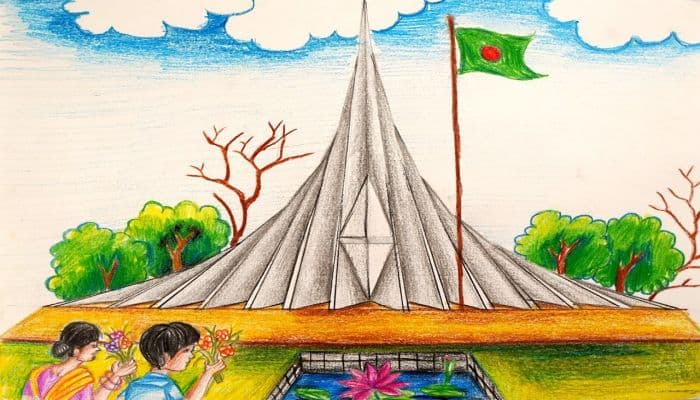 শহীদদের স্মৃতি রক্ষার্থে খালিয়াজুরী তে স্মৃতিসৌধ নির্মাণ