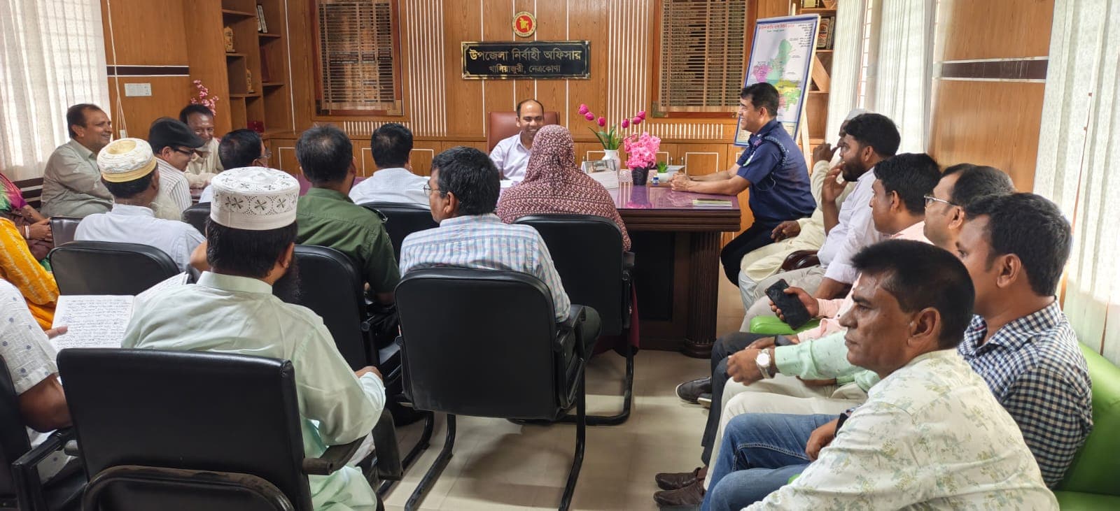 খালিয়াজুরীতে এস এস সি ও সমমানের পরীক্ষার প্রস্তুতি মূলক সভা অনুষ্ঠিত